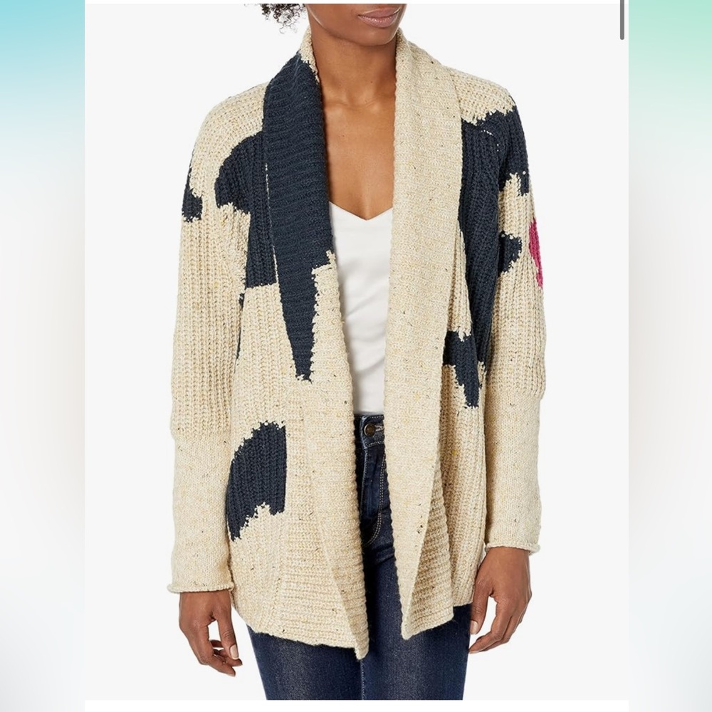 NWT nic+zoe Bold Comfort Open Sweater